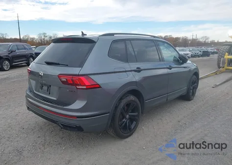 2023 Volkswagen Tiguan 2.0T Se R-Line Black from USA, damaged, VIN 3VV8B7AX8PM076348